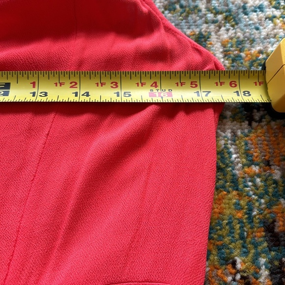 AMERICAN EAGLE Summery Orange Button Down Dress, Size Medium - Picture 8 of 8